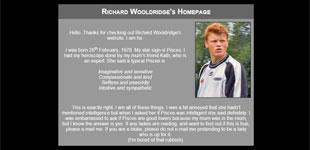 Richard Wooldridge's Homepage